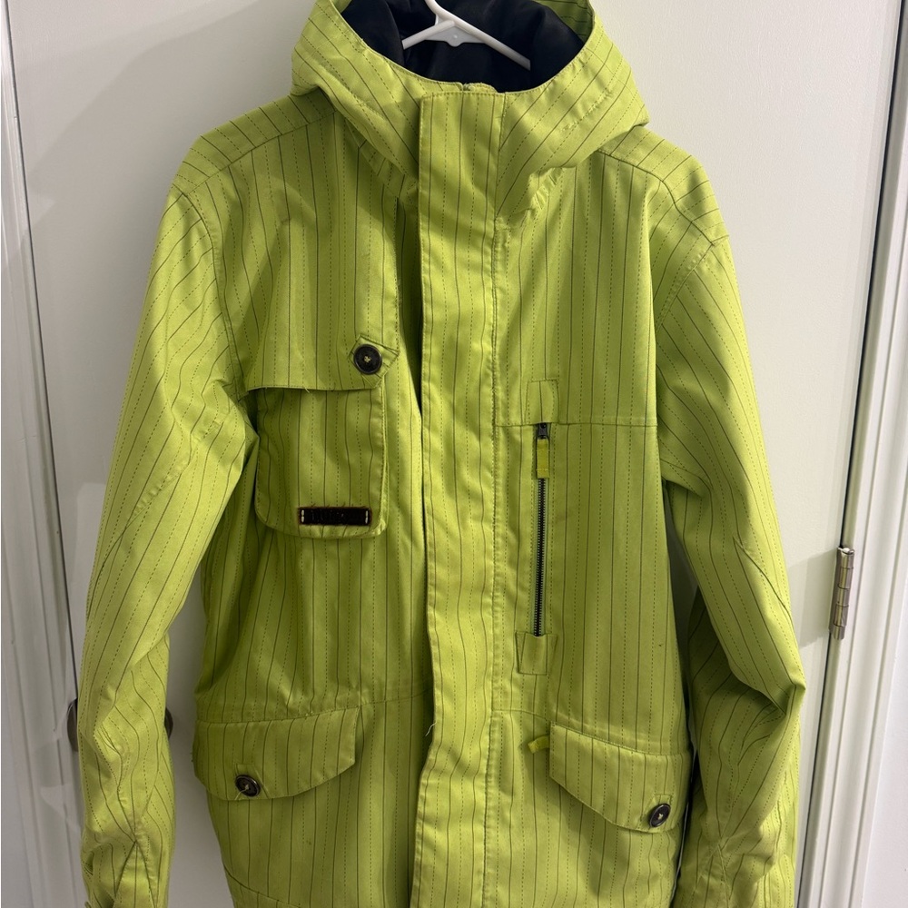 Burton Lime Green Snowboard Jacket